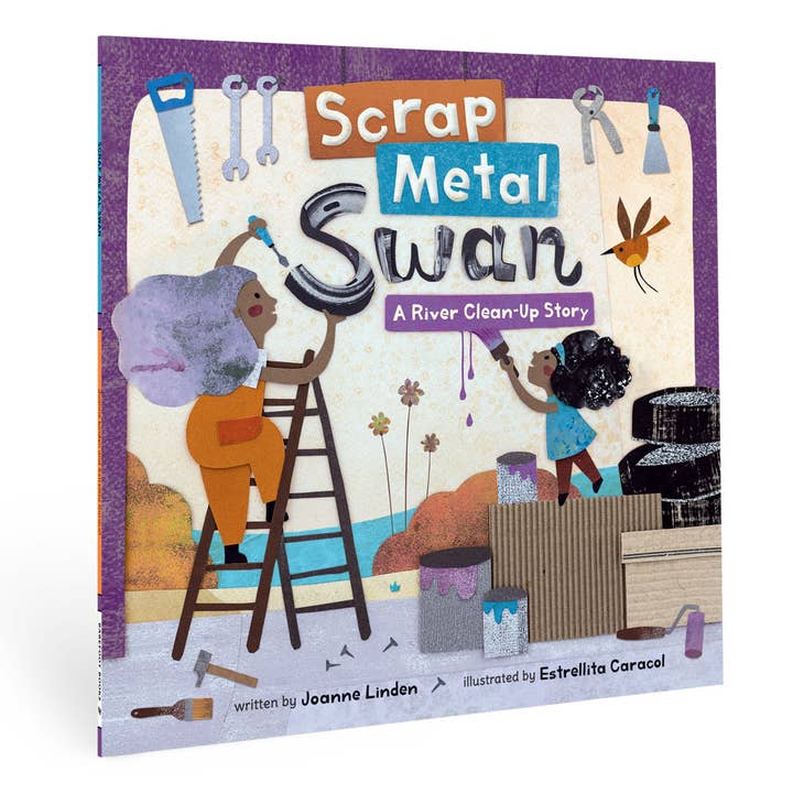 Scrap Metal Swan - Children's Book for wholesale by Barefoot Books