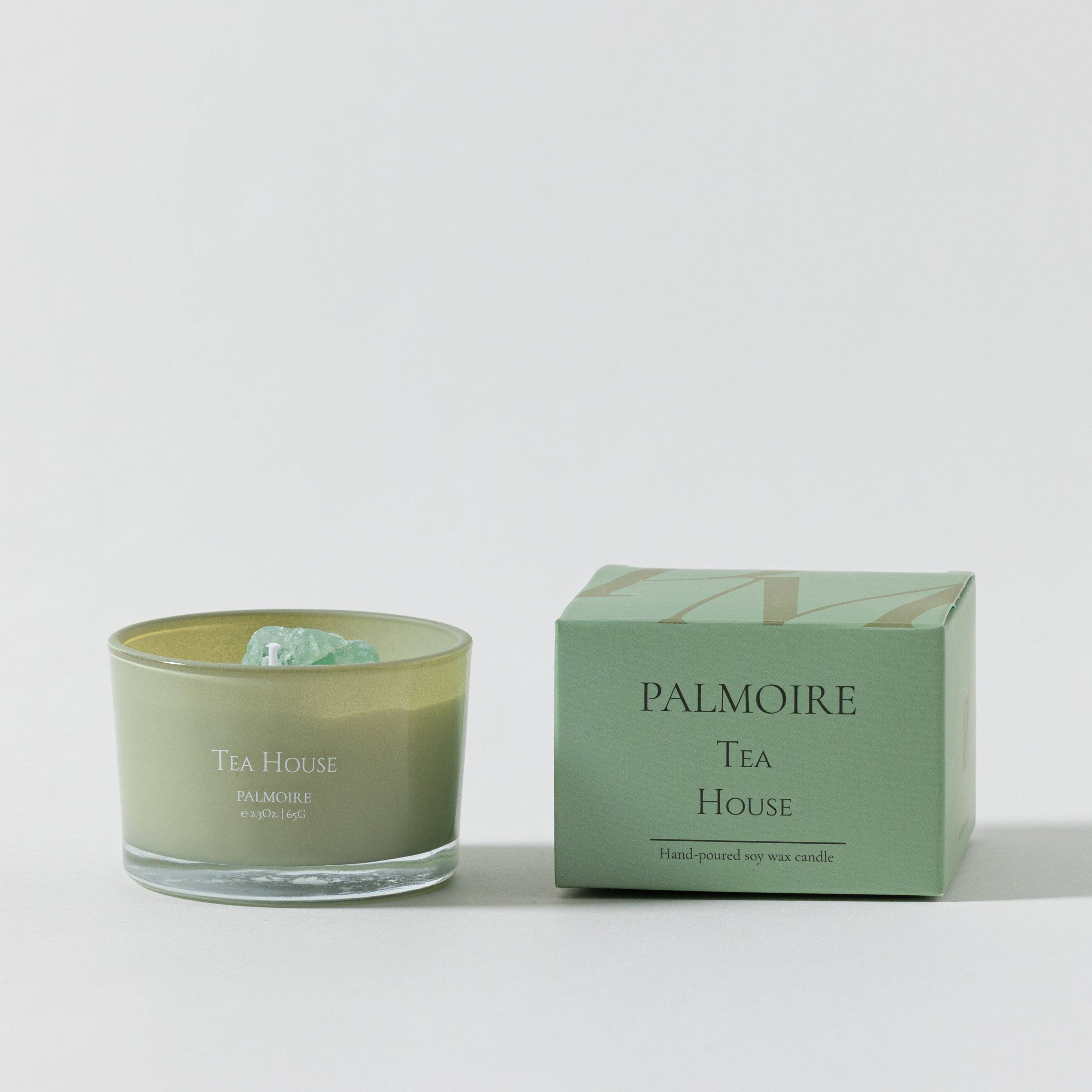 Palmoire Home Fragrance - Venta al por mayor Velas en tarros - Vela de cera de soja Tea House [té/jazmín/limón]4