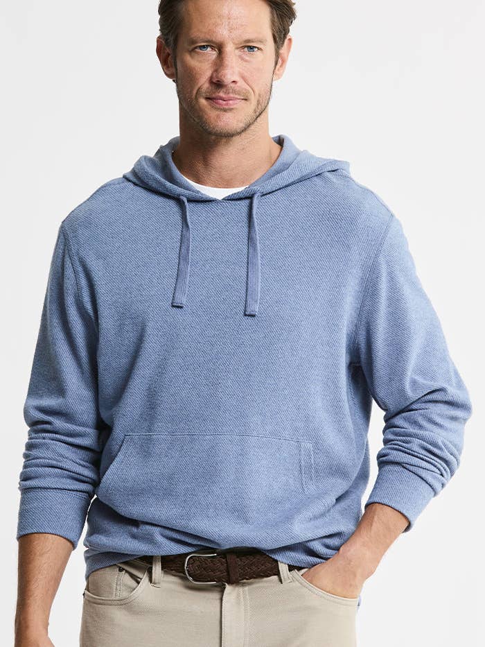 Knit Flannel Pullover Hoodie for wholesale by JACHS NY