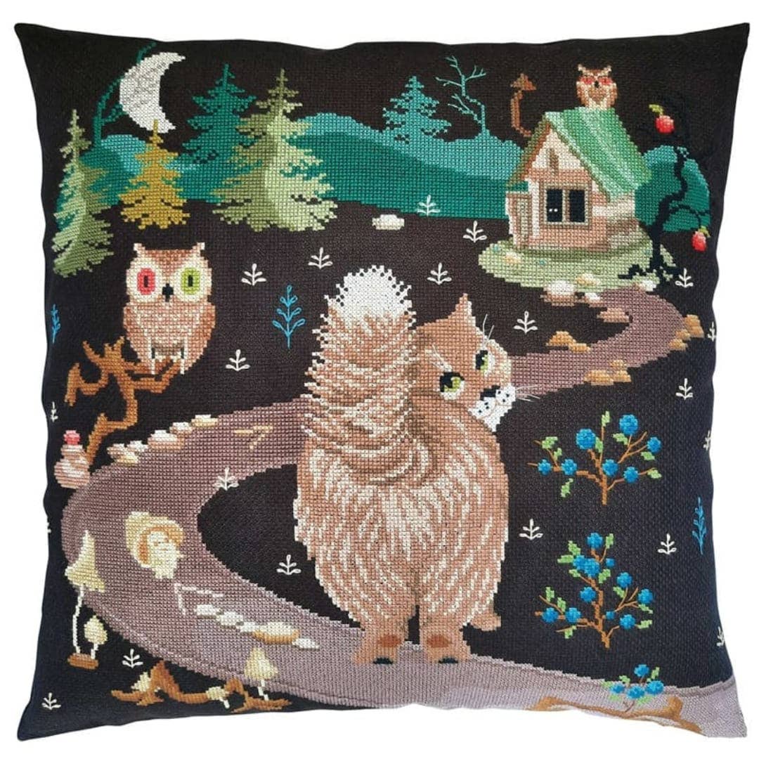 RTO&Collection D'Art (RTO Baltic OU) - Wholesale Embroidery/Cross Stitch Supplies - Cross Stitch Kit RTO Counted Forest Cat CU0920