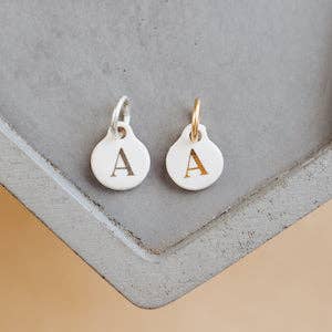 Bel Kai - Wholesale Individual Charm/Pendant - Ceramic Initial Charm27