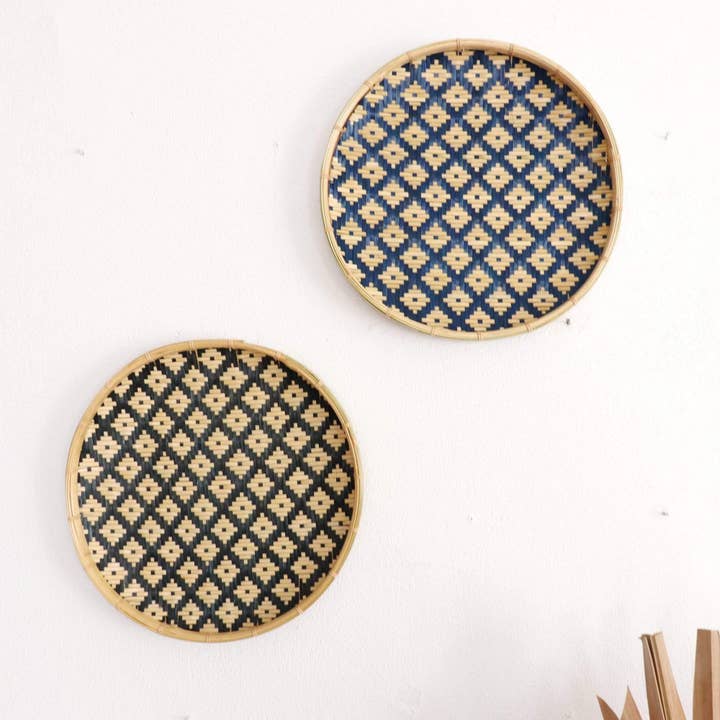 Thaihomeshop - Vendita all'ingrosso Decorazione da parete 3D - A TI NUCH - Arazzi da parete (nero e blu)