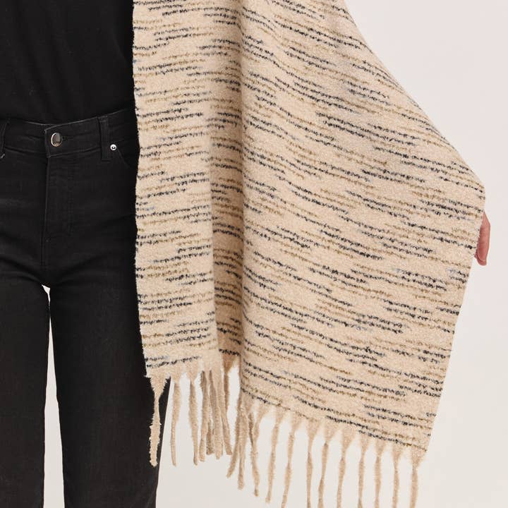 Hana - Wholesale Scarf - Women's - Multi Colors Super Soft with Fringes Winter Scarf10