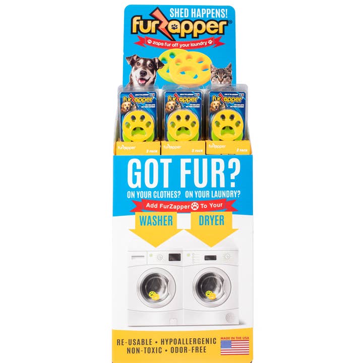 FurZapper - Wholesale Pet Grooming Aid - Dog - FurZapper Floor Display