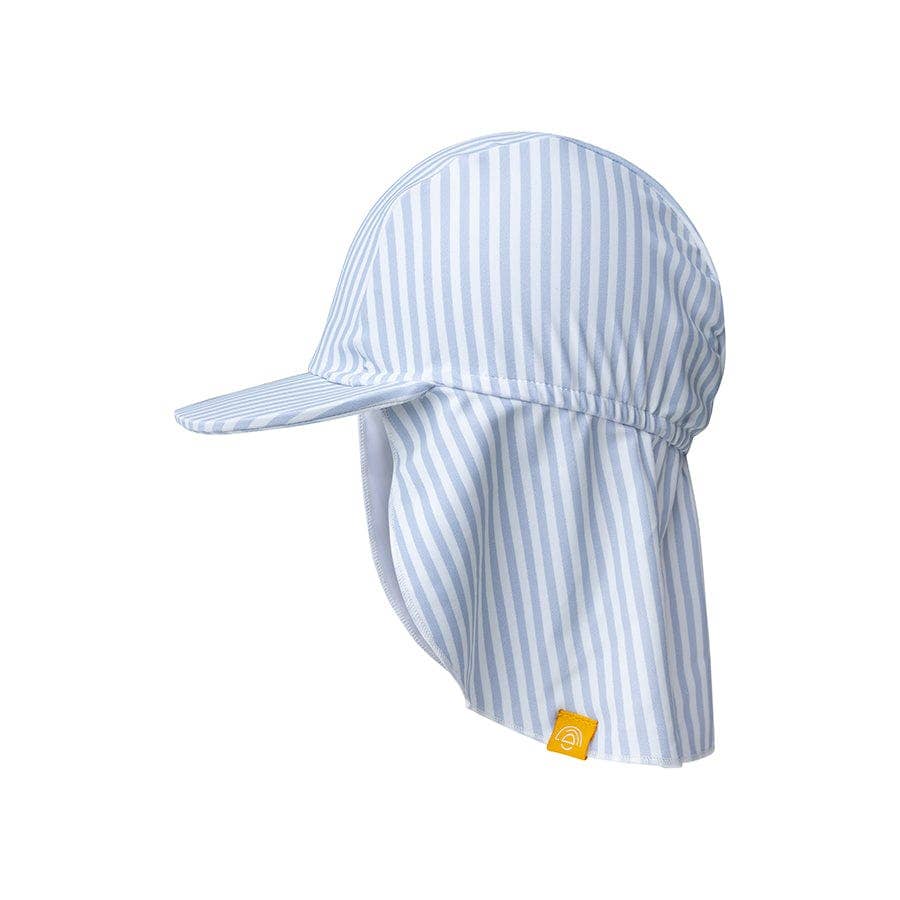 Swim Essentials - Wholesale Sun Hat - Kids - Swim Essentials | Blue Stripes  Blauw/Wit UV Zonnepetje0