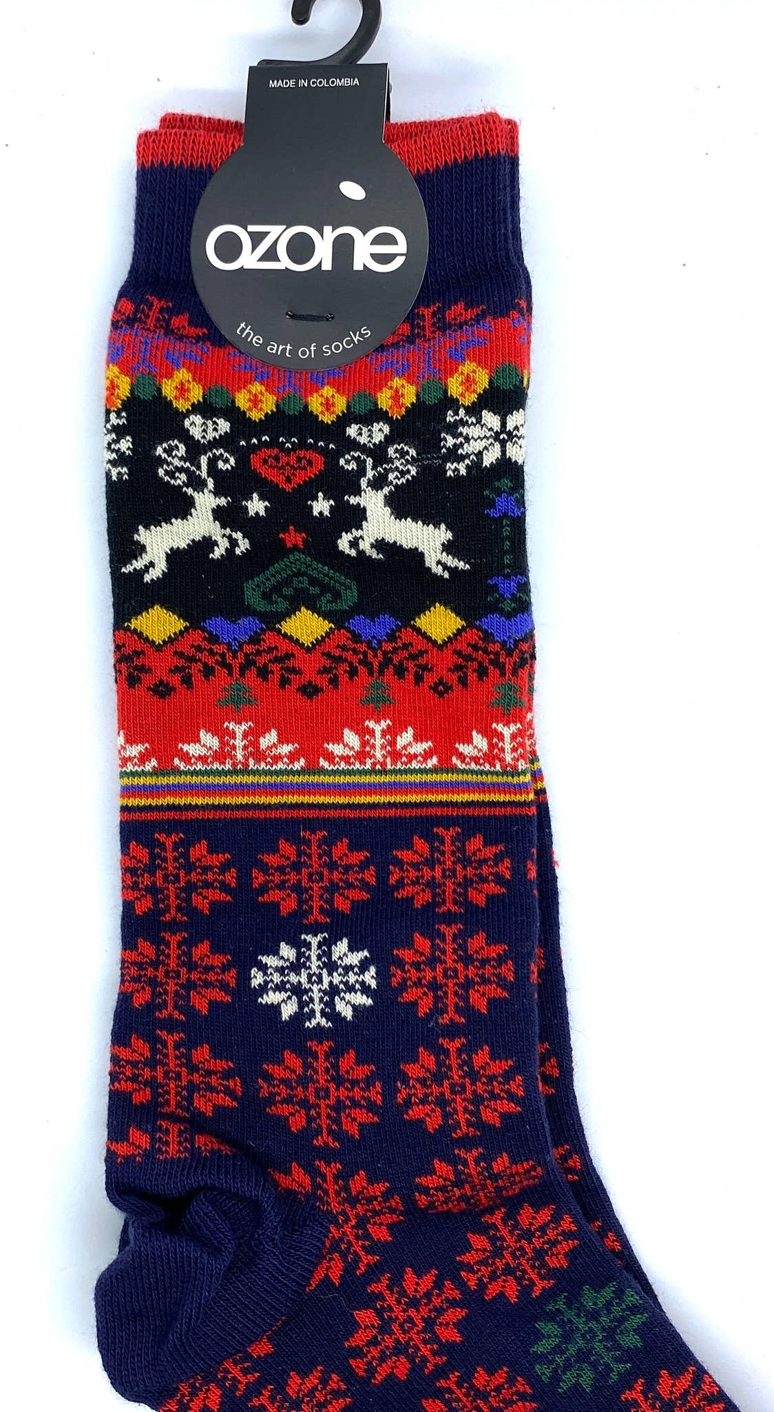 Scandinavian Specialties - Wholesale Socks - Women's - Ozone Renne Holiday Socks1