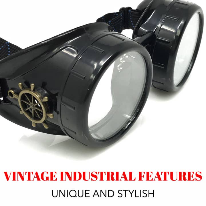 UMBRELLALABORATORY - Wholesale Eyeglasses - Unisex - Steampunk Mad scientist goggles7