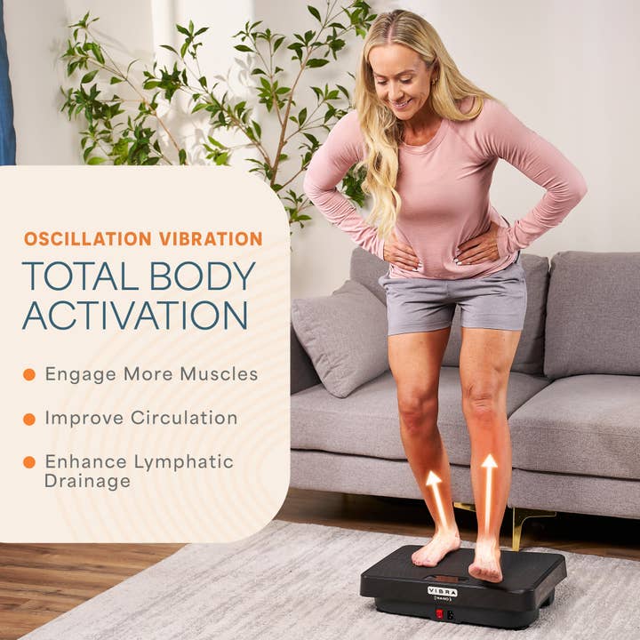 LifePro - Wholesale Fitness Equipment - LifePro VibraNano Vibration Plate – Compact Lymphatic Health5
