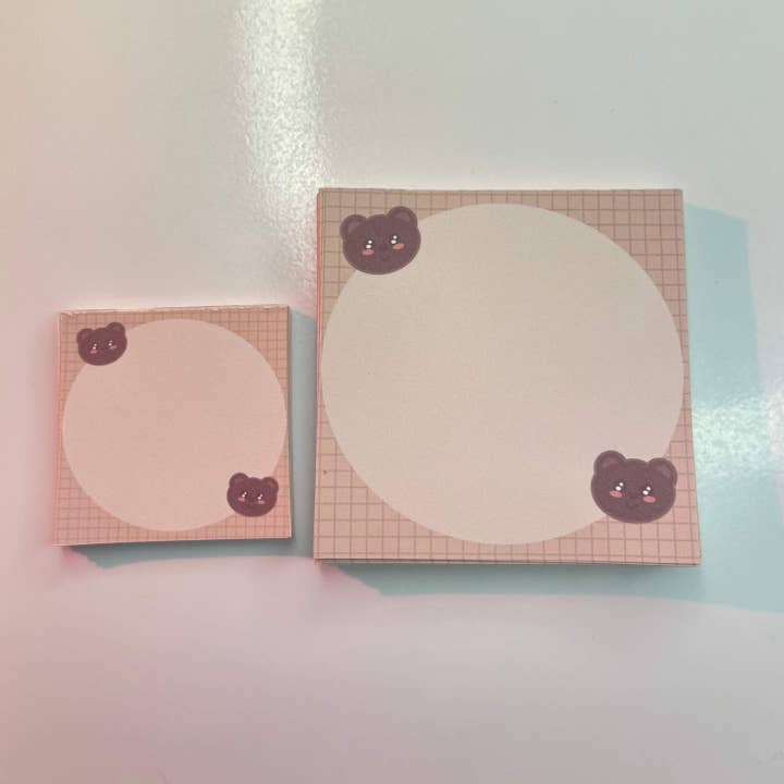 jlurose - Wholesale Notepad - beary cute memo pad (revamped)3