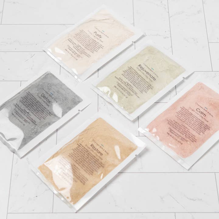 Charmed Bath & Body - Wholesale Skincare Face Mask - Single Use Clay Face Mask