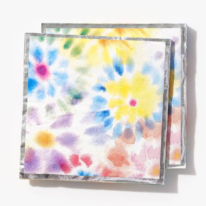 Tie Dye Large Napkin for wholesale by Paper Source Wholesale