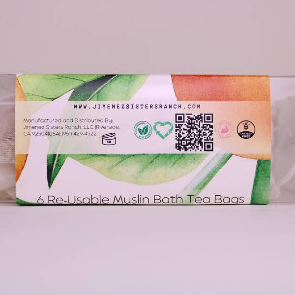 Jimenez Sisters Ranch - Wholesale Bath Soak/Milk - Bath Salt Tea Bags Citrus Burst3