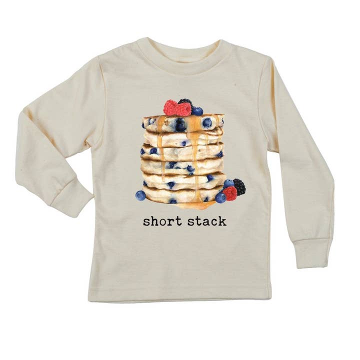 Camiseta orgánica de manga larga «Short Stack» para venta al por mayor de House Of Luna