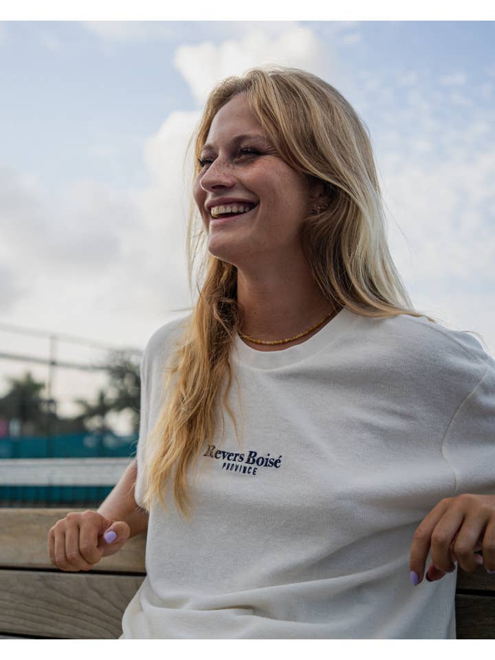 Revers Boisé – wholesale T-shirts med screentryck – Dam – Frottétröja - ekologisk bomull - broderi