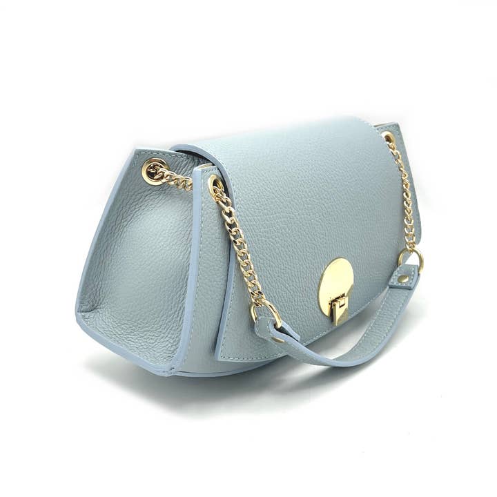 Suie Valentini srl - Wholesale Top handle bag – women's - Genuine leather chain bag, made in Italy, art. 1124393