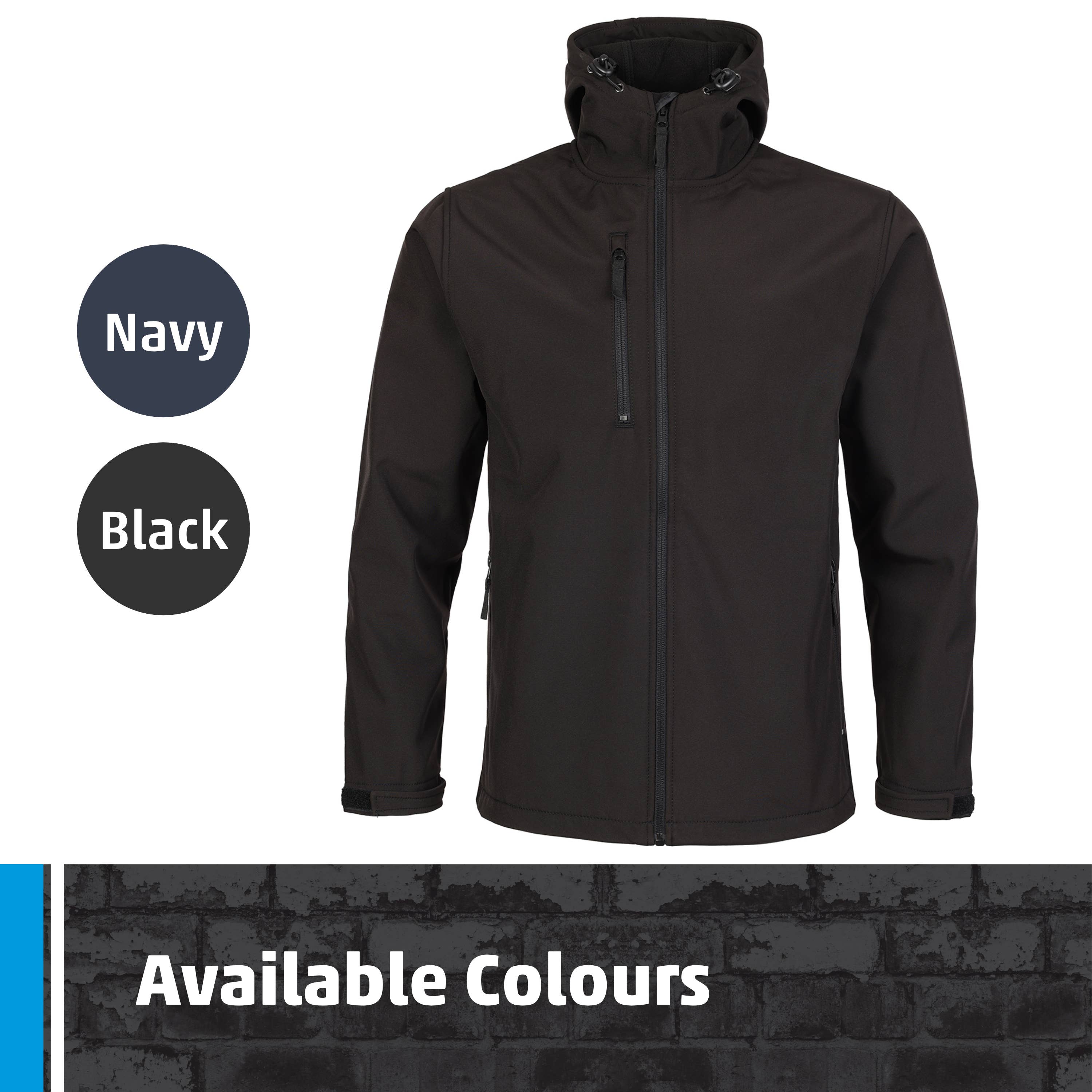 TuffStuff Workwear - Wholesale Jacket - Men's - Fort Holkham Jacket, Softshell Fabric, Waterproof, Durable2