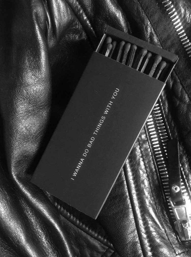 Cardsome – wholesale Tändsticka – JAG VILL GÖRA DÅLIGA SAKER MED DIG MATCHER STORA1