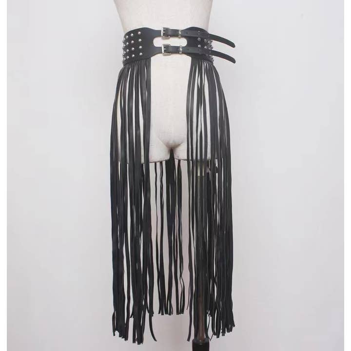 Western Fashion - Wholesale Belt - Women's - 14716 - Rave Belt - Black2