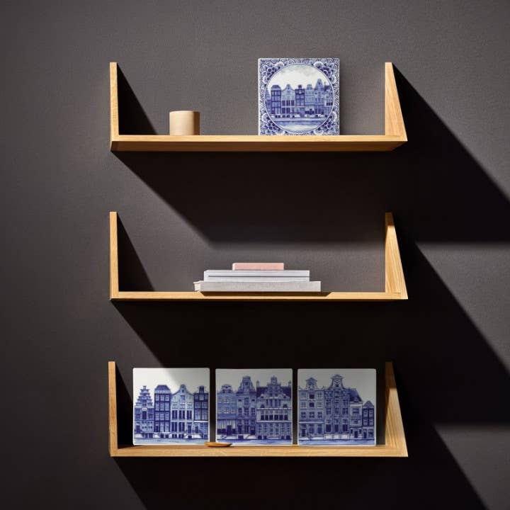 Heinen Delfts Blauw - Vendita all'ingrosso Mattonelle - Piastrella Case sui Canali di Amsterdam n. 31