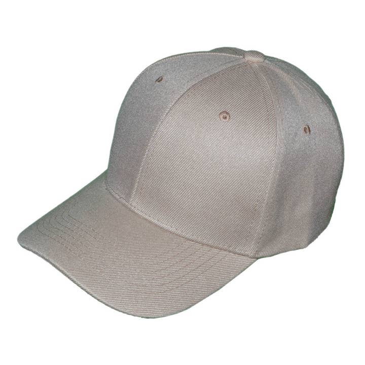 Buck Wholesale - Wholesale Baseball Cap - Unisex - Blank Baseball Hats - BK Caps Structured 6 Panel Mid Profile