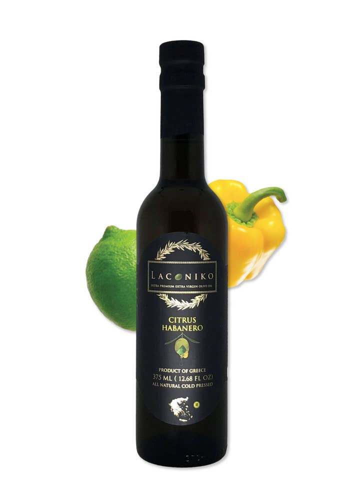 Laconiko Citrus Habanero (with Lime) Olive Oil for wholesale by Laconiko