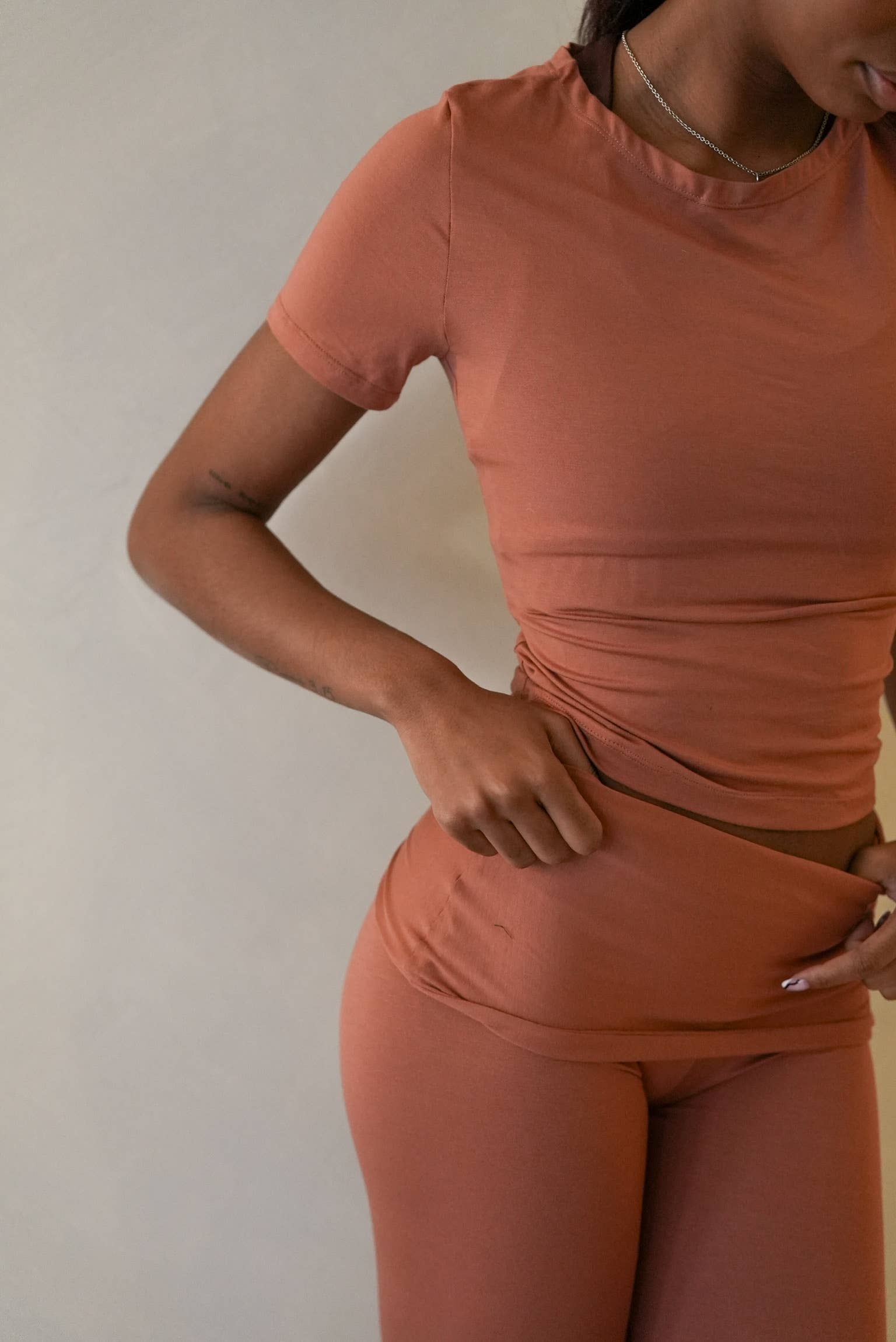 5B - Wholesale Lounge Sweatpants/Joggers - Women's - Fold over yoga pant 0