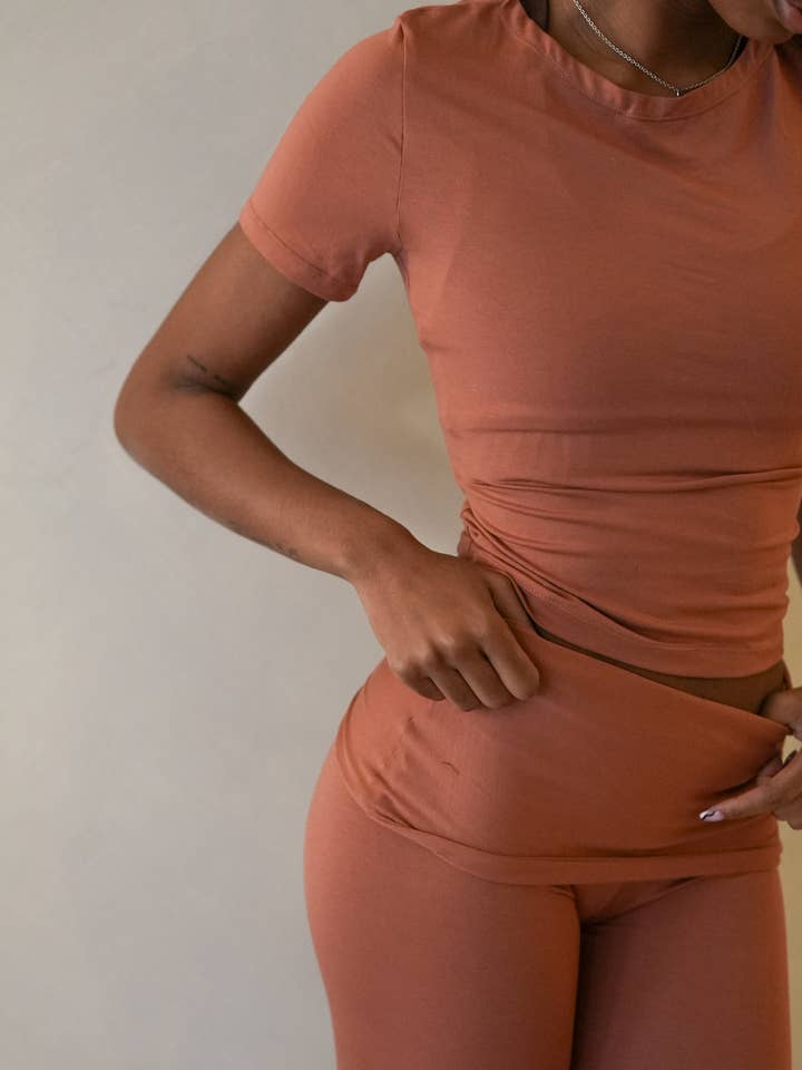 5B - Wholesale Lounge Sweatpants/Joggers - Women's - Fold over yoga pant