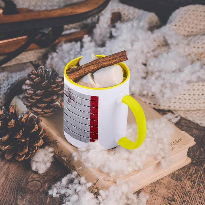 3dRose - Wholesale Coffee Mug - 3dRose, National flag of Malta painted onto a brick wall Maltese, Mug5