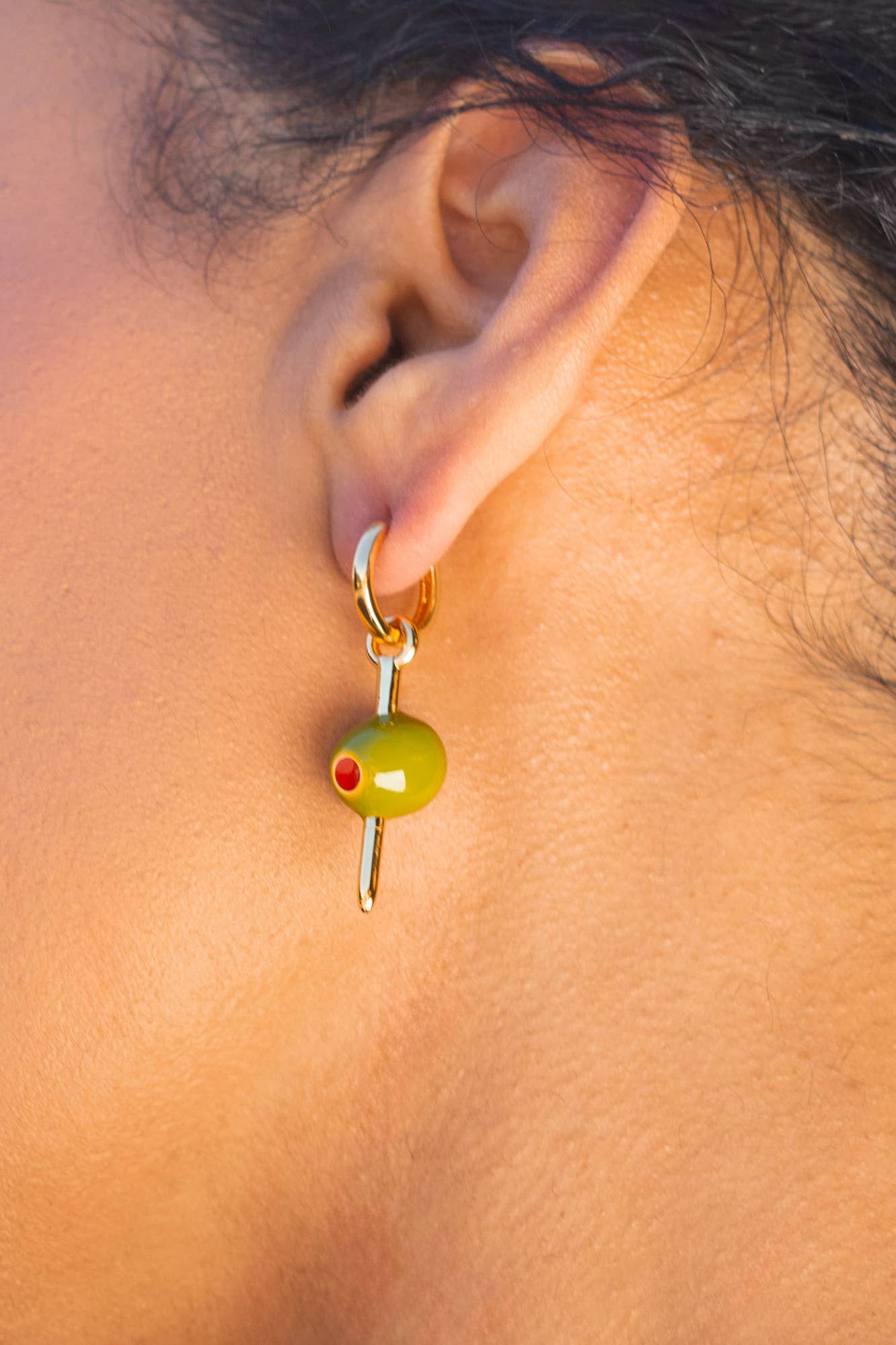 Peter and June – Großhandel Hoops – Make it Dirty Hoops, 18 Karat vergoldet5