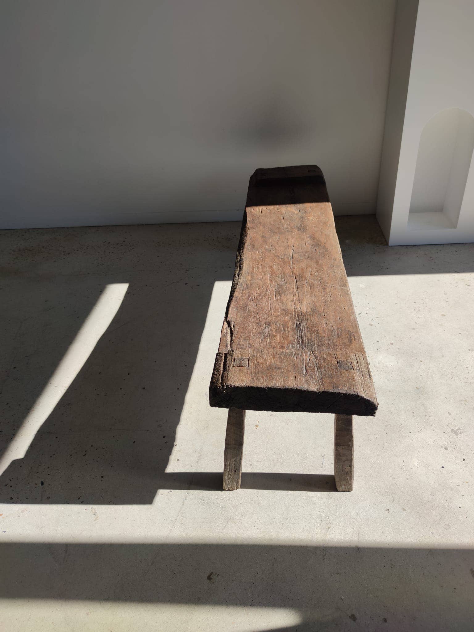 Office Objets - Wholesale Bench - Very large antique teak bench H:50cm L:2m0683