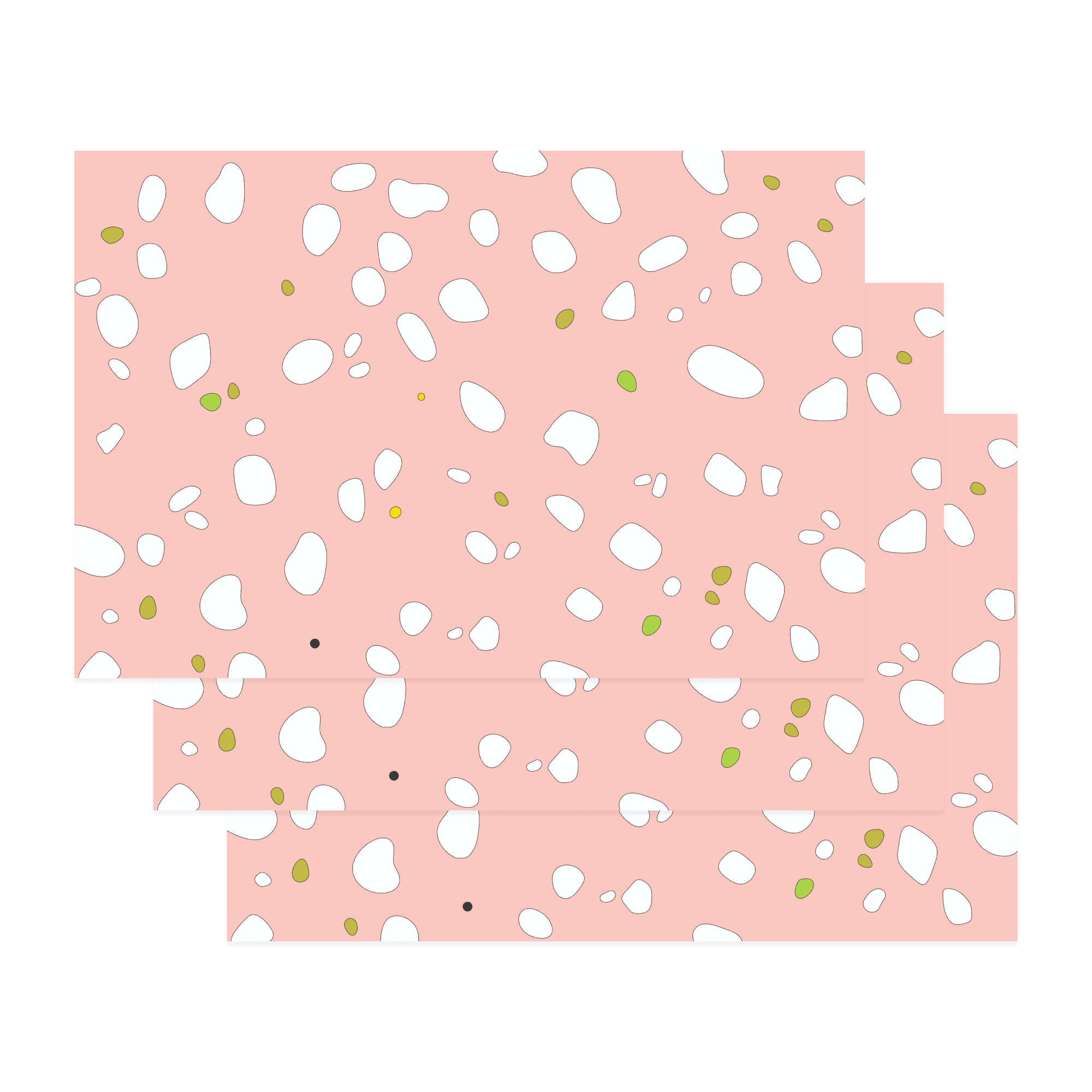 Marianna Fierro Shop - Wholesale Flat Wrap - Mortadella Pattern Gift Wrap1