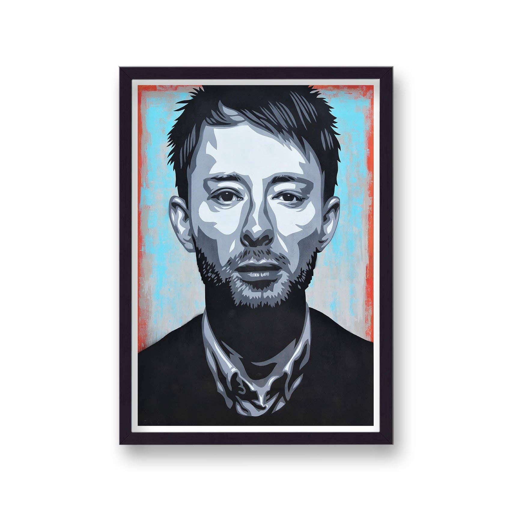 Gallery Print and Art - Wholesale Art Print - Thom Yorke Radiohead Tribute Art Print