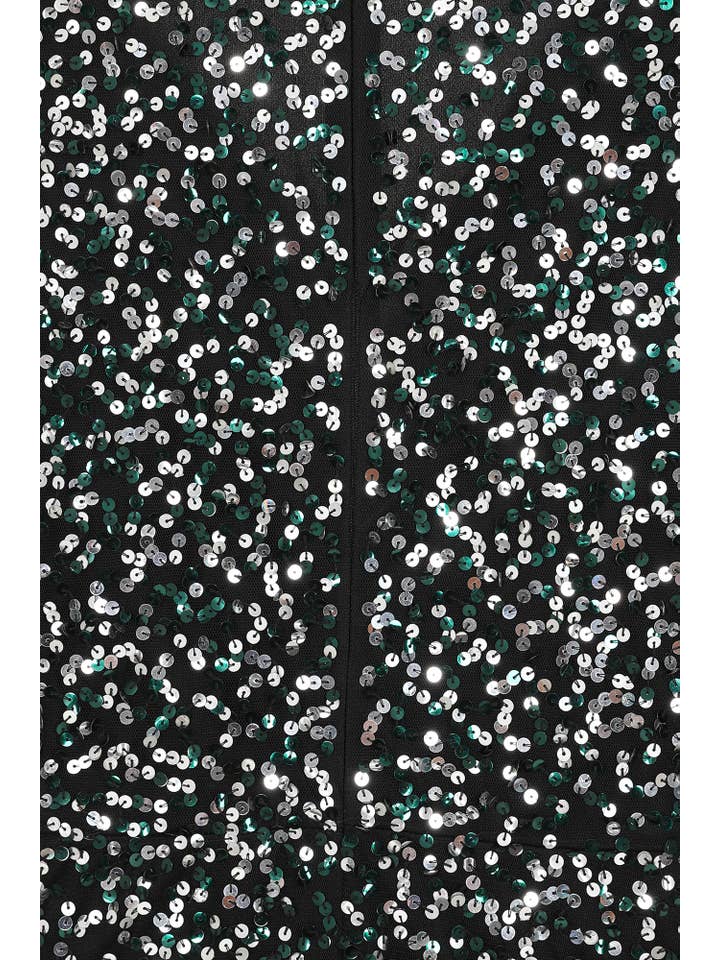 Dana Black Sequin Maxi Dress for wholesale on Faire7