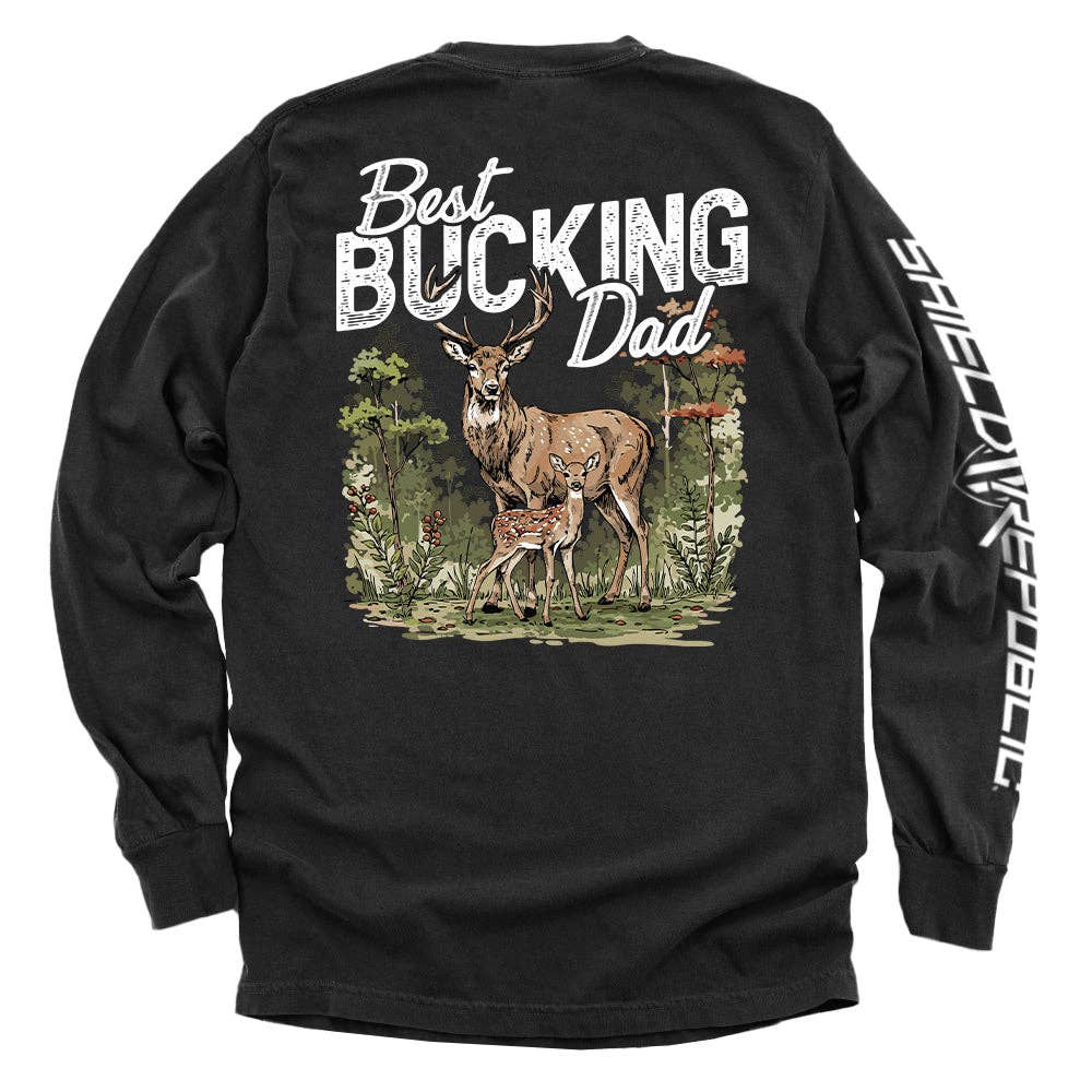 Shield Republic - Wholesale Screen Printed T-Shirt - Men's - Best Bucking Dad6