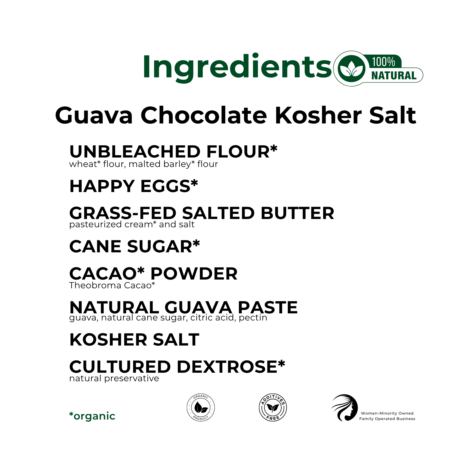 THE PANZA - Wholesale Cookie - Guava Chocolate Kosher Salt Gourmet Cookie Snack2