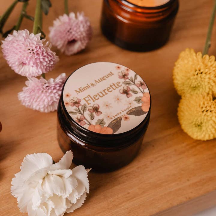 Mimi & August - Wholesale Tea Light Candles - Fleurette- mini candle 2 oz