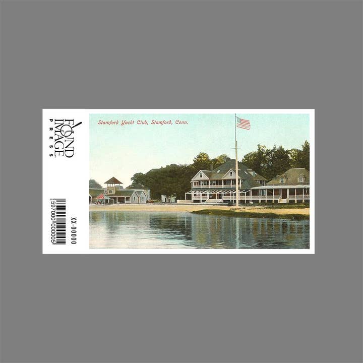 Found Image Press – Großhandel Aufkleber – Aufkleber CT-23 Stamford Yacht Club, Stamford1