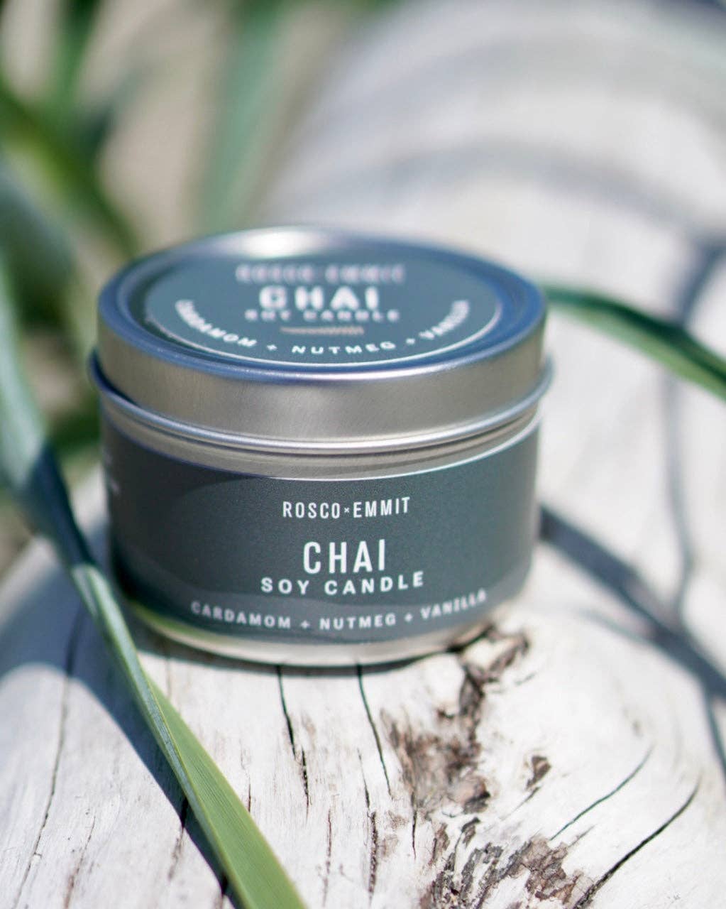 Rosco x Emmit - Wholesale Travel Candles - Chai Soy Candle 4oz3