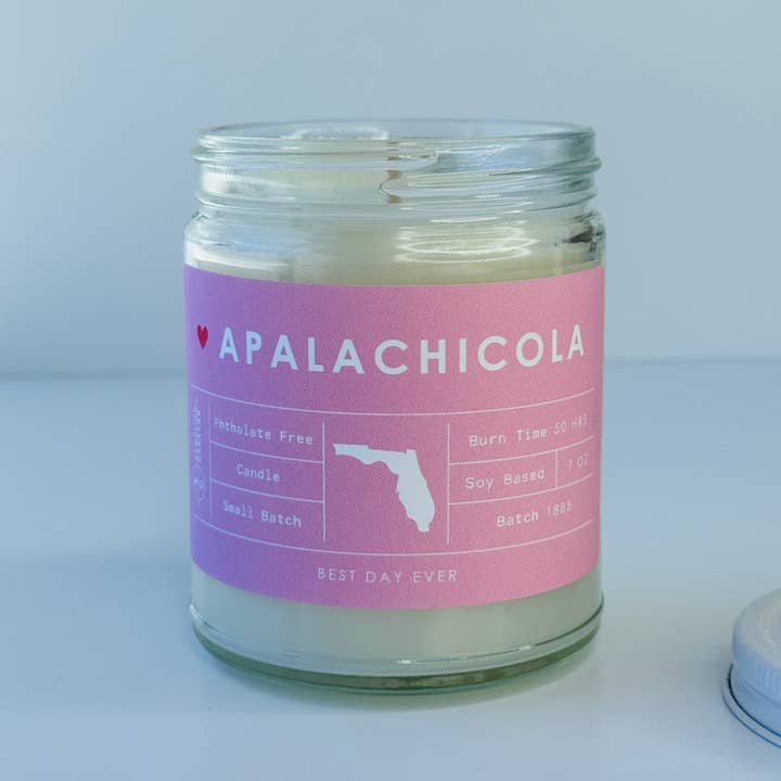 Rambling Caravan - Wholesale Jar/Filled Candle - Apalachicola, FL Candle2