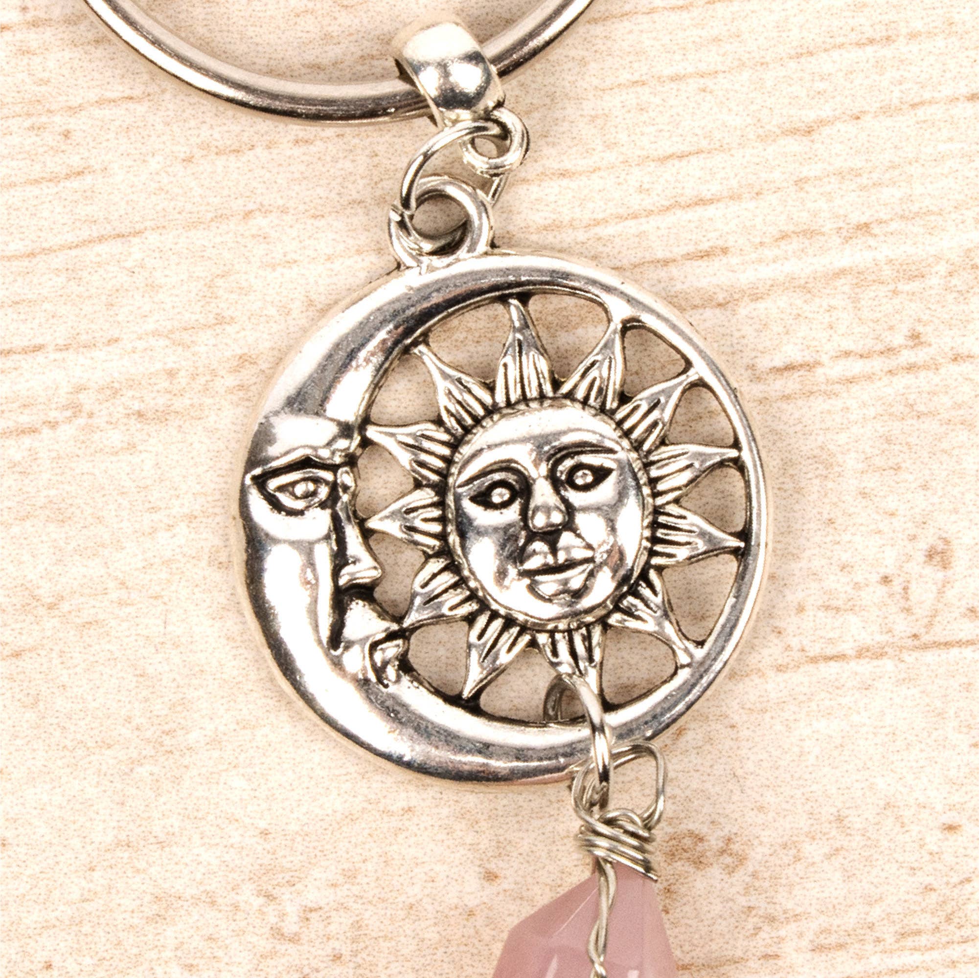 Myga - Wholesale Sleutelhanger - Uniseks - Sleutelhanger met beschermend talisman en heldere kwarts23