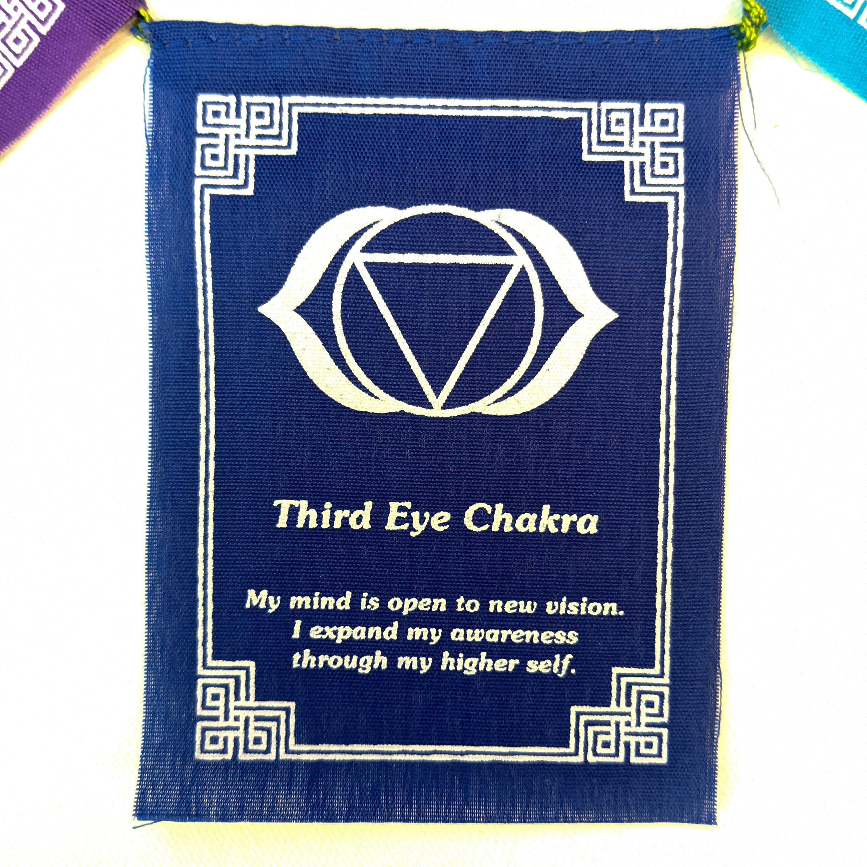 Tenzing Collections – Großhandel Flagge – Mini-Chakra-Gebetsfahnen für Meditation, Chakra-Gebetsfahnen8