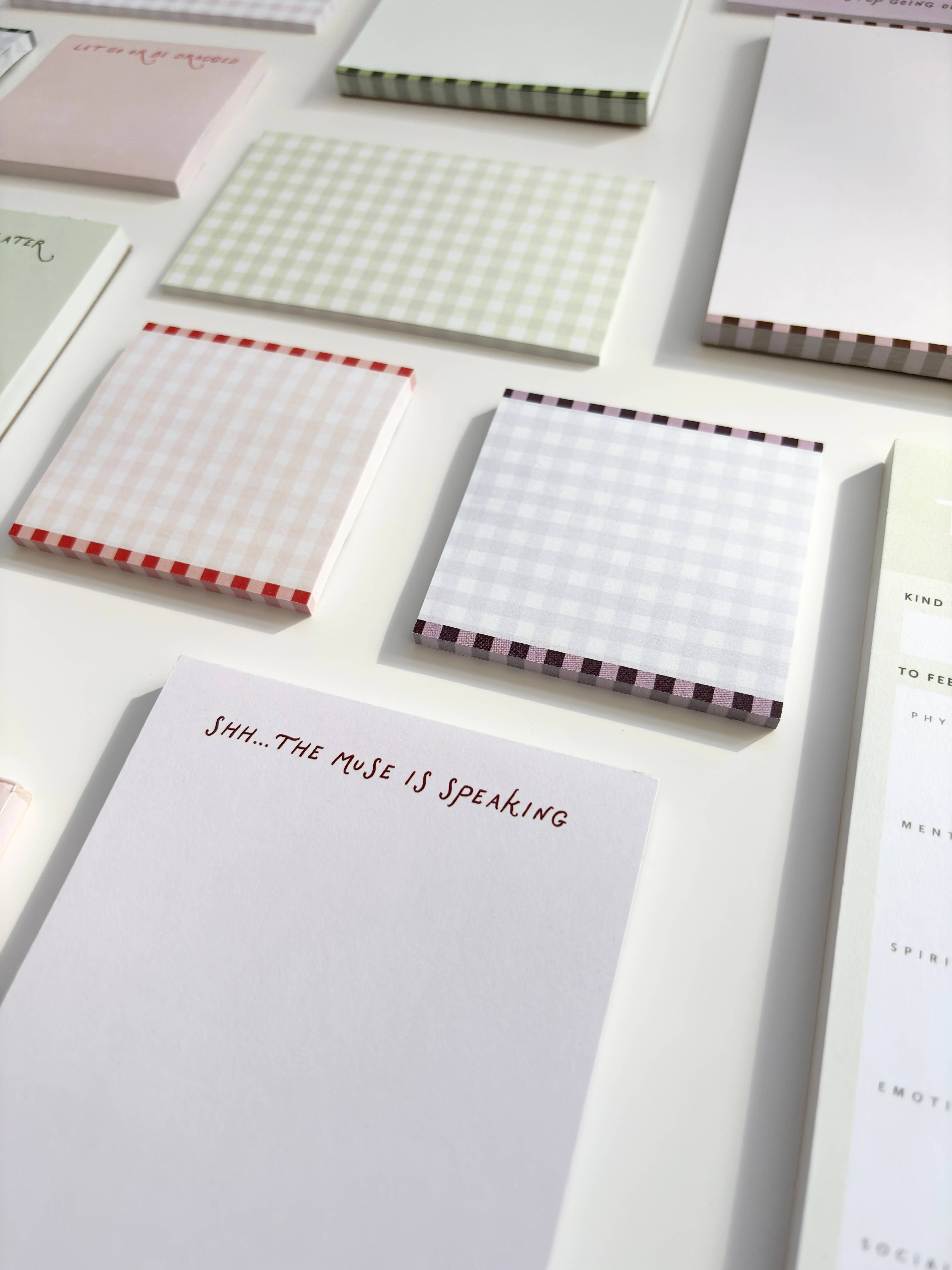 coux coux creative - Wholesale Notepad - Shh...The Muse is Speaking Notepad2