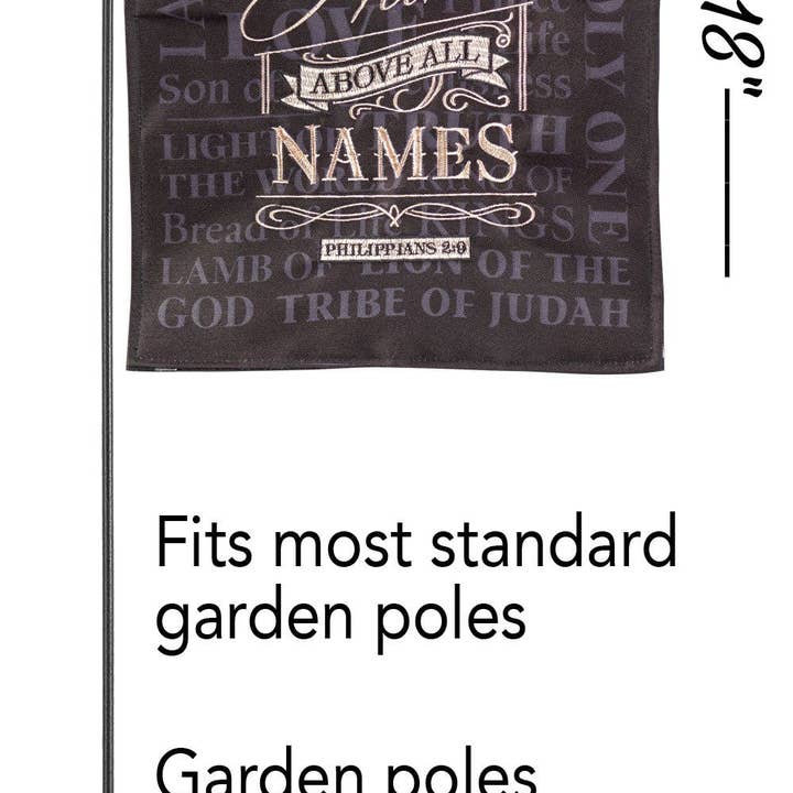 Dicksons – wholesale Flagga – Trädgårdsflaggans namn på Jesus1