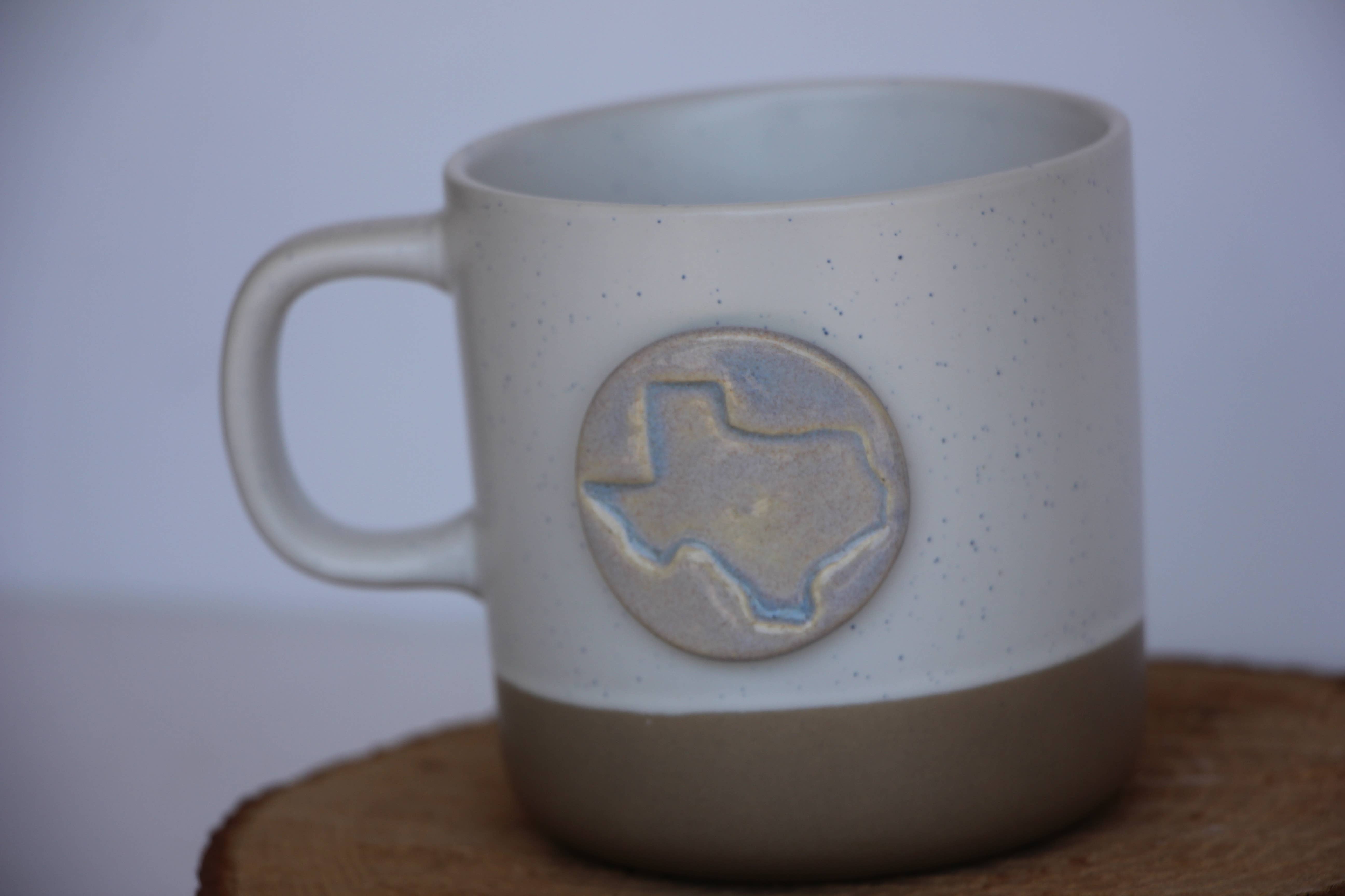 Prodigal Pottery - Wholesale Coffee Mug - Stamped State Mug: Cabin Style (10oz)3