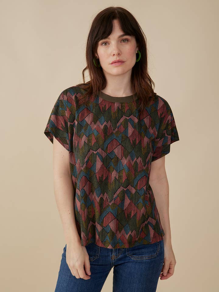 Caitlin Top Geo Jewels for wholesale by Mata Traders