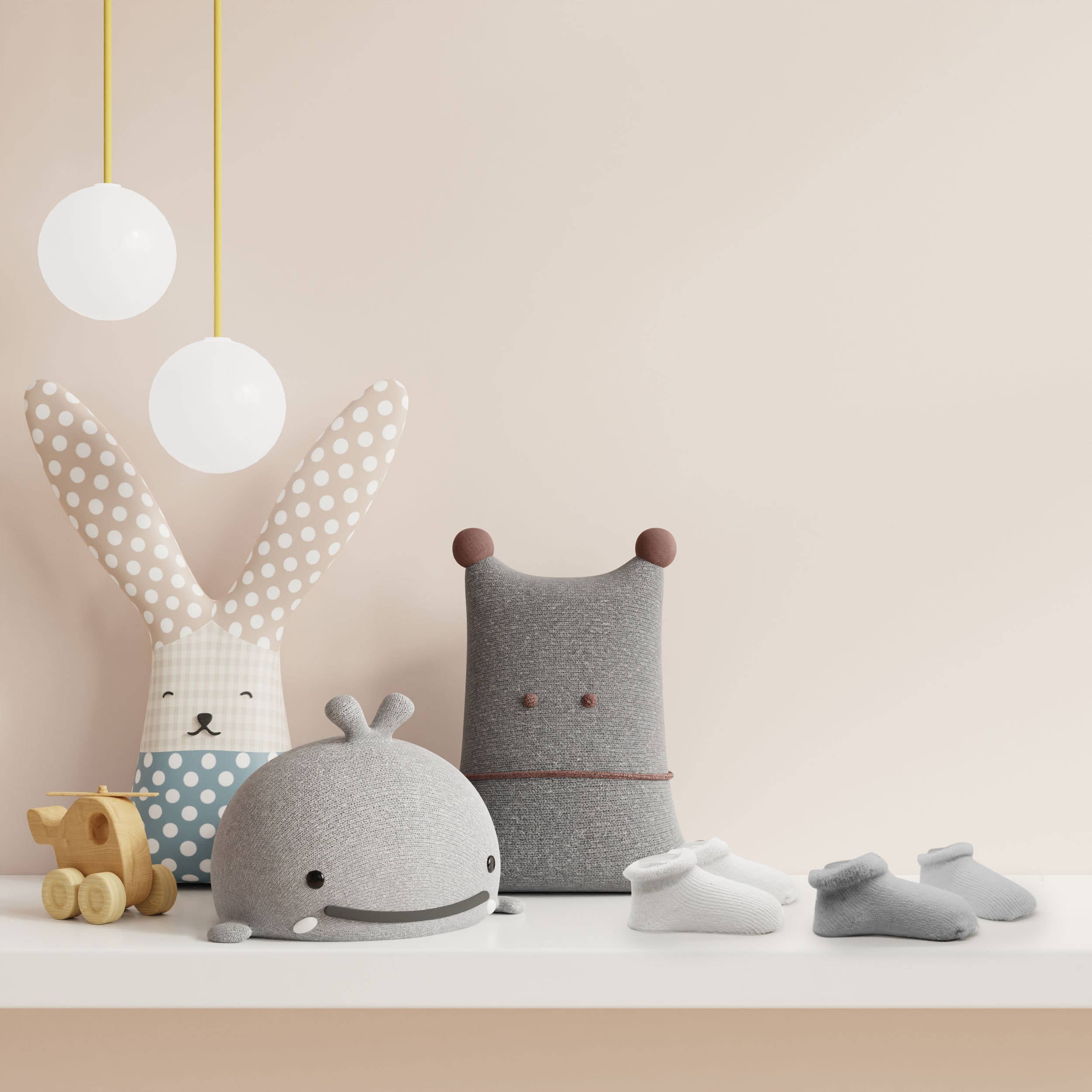 Baby Socks Terry - Pack Of 2 White 0-3M for wholesale on Faire4