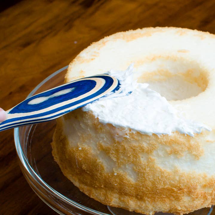 Island Bamboo - Wholesale Spatula/Turner - 9" Blue Pakka Spurtle1