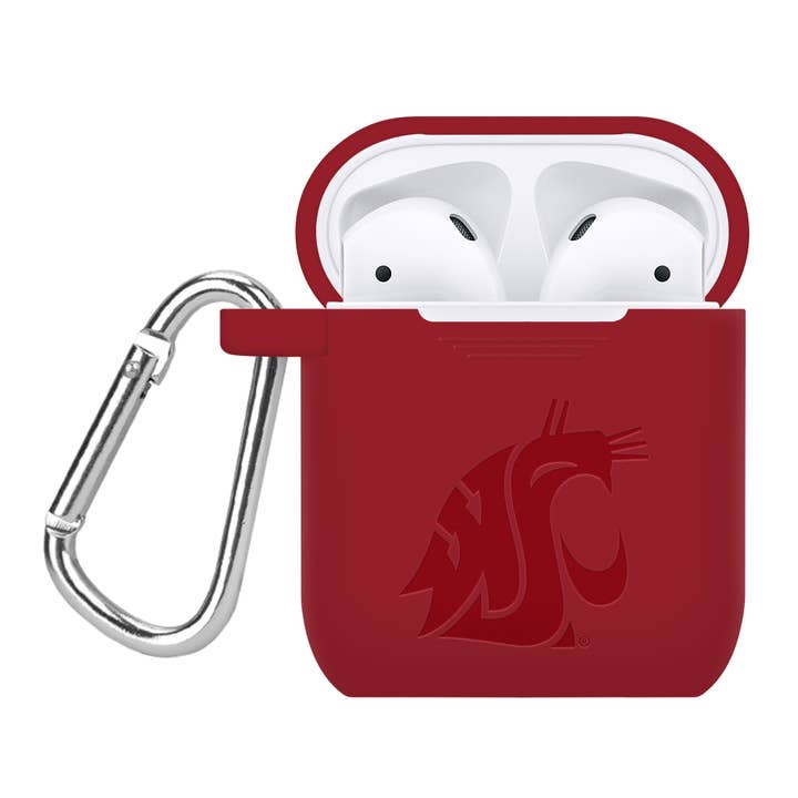 Washington State Cougars Engraved Airpods Case Cover for wholesale by Affinity Bands