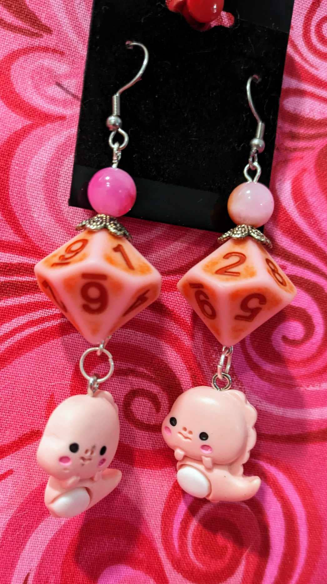 Melody's Menageries (Critical Crystals) - Wholesale Jewelry Set - Dice earring wholesale box20