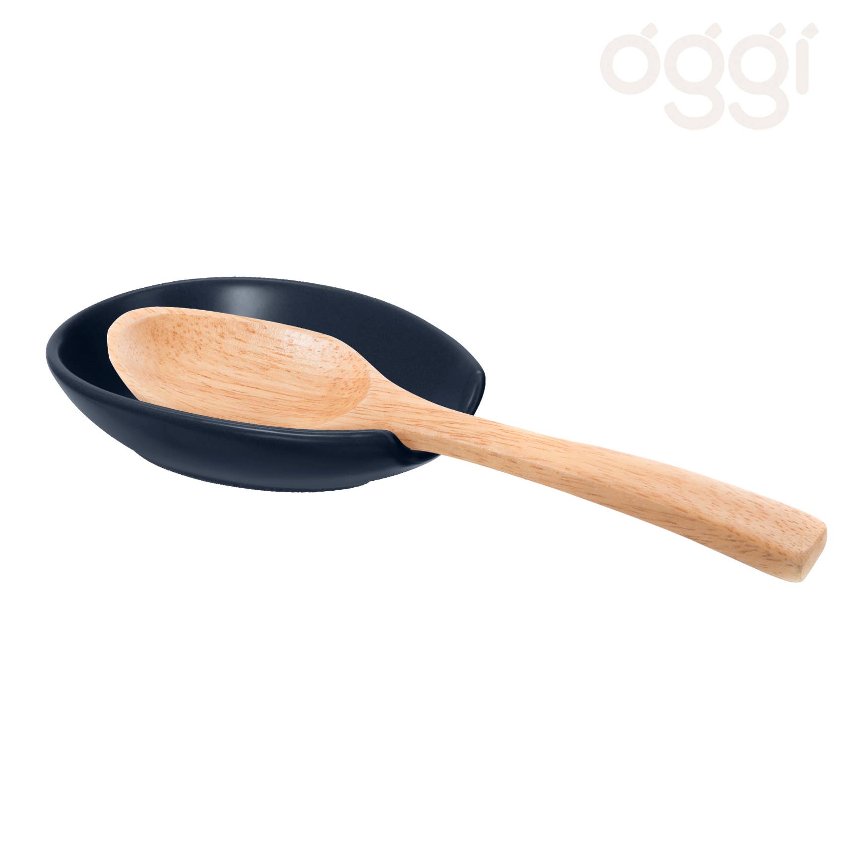 Oggi - Wholesale Spoon Rest - Spoon Rest - Spooner Ceramic (5.25" x 3.5")13